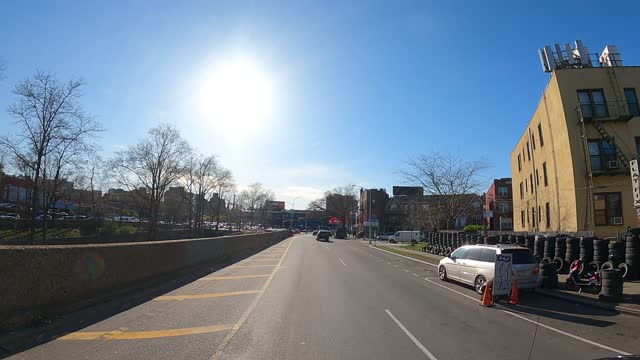 Driving Around Thru 04-20-2022 NYC New York Queens Tri-Boro Bridge RFK 4K Front