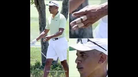 Pic of Obama after the death of his chef