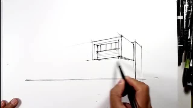 Draw Windows On The Building