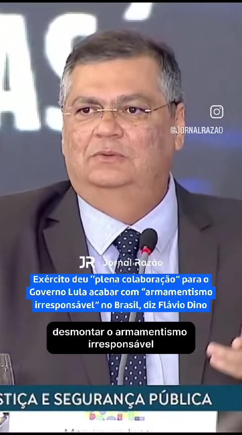 Dino sonso contra os CACs e lei desarmamentista