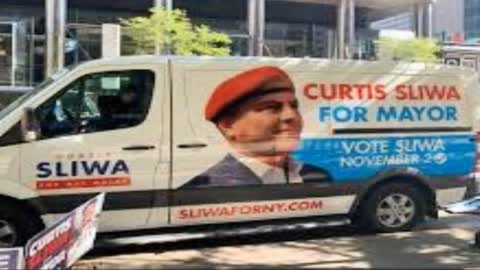 VOTE CURTIS SLIWA NOVEMBER 2ND NYC MAYOR THE ONLY PERSON THAT CARES ABOUT PEOPLE!