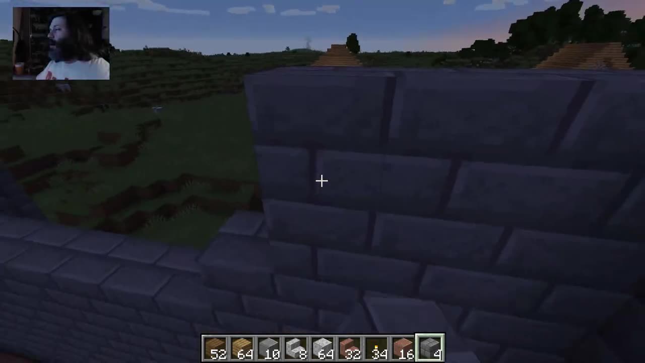 Improvising in Minecraft after your first video screwed up...