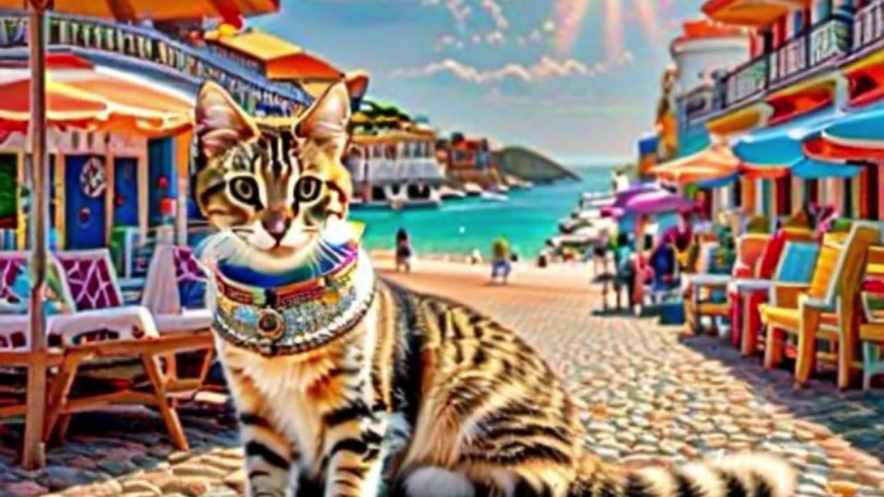 Purr-adise Getaway: Celebrity Cat’s Vacation Adventure