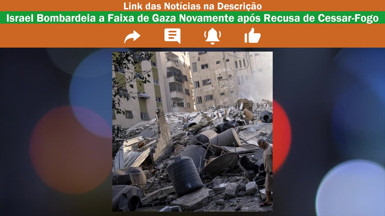 Israel Bombardeia Faixa de Gaza, Ramon Dino no Mr. Olympia, STF Prioriza Julgamentos Trabalhistas +