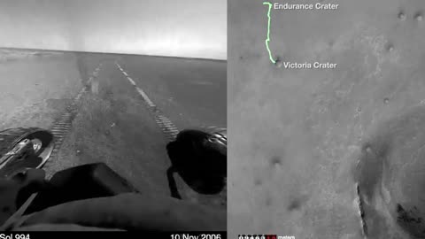 NASA releases time-lapse of Mars rover's 11-year marathon