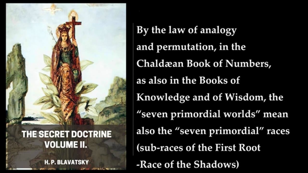 The Secret Doctrine- Volume II. Anthropogenesis -34- 📖 By H. P. Blavatsky. FULL Audiobook