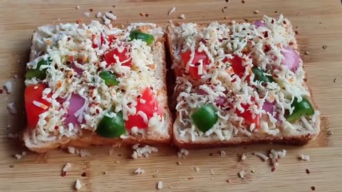 Bread Pizza Recipe