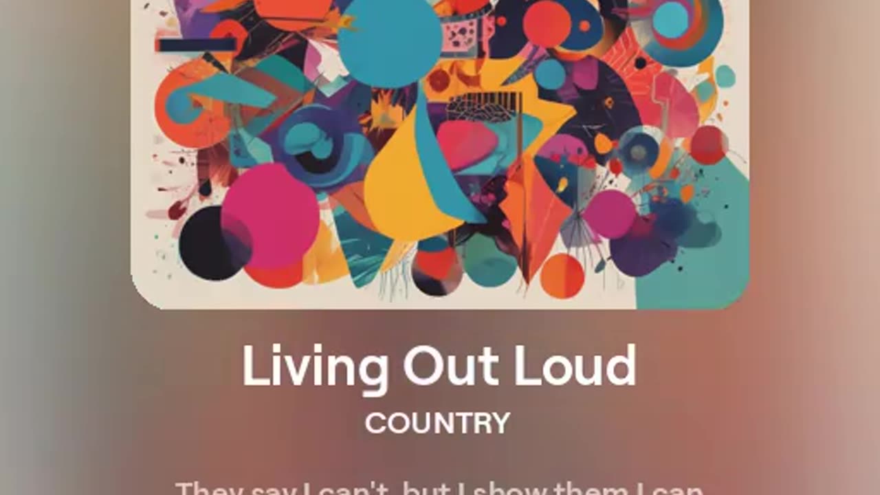 Living Out Loud