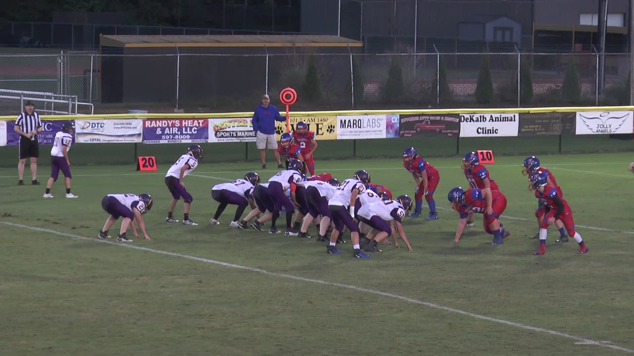 Fentress County Crush Football 9/29/20