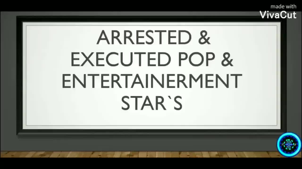 Arrested & Executed Entertainment Stars, Actors, Actresses, & Pop Stars