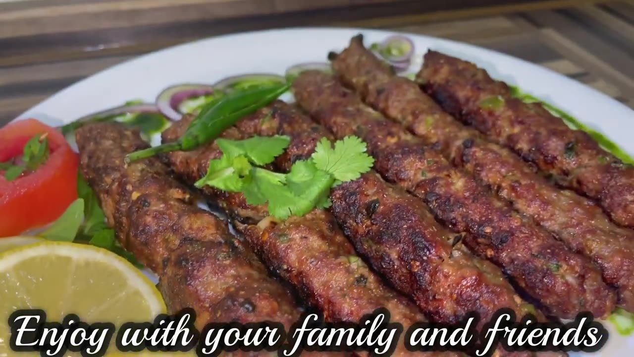 Seekh Kebab BBQ Recipe | Restaurant Style | Easy & Extremely Delicious |Homemade BBQ