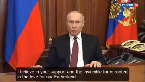 Vladimir Putin's Speech on Ukraine and US Foreign Policy and NATO - 24 February 2022, ENG Subtitles