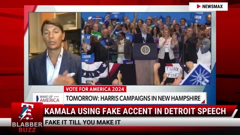 Kamala Using Fake Accent In Detroit Speech