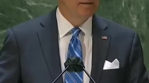 Joe Biden's Speech to the U.N. Sept. 21st 2021 In 60 Gaffe Filled Seconds!