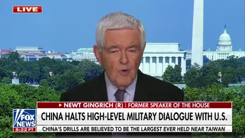 Newt Gingrich: We should be angry at China