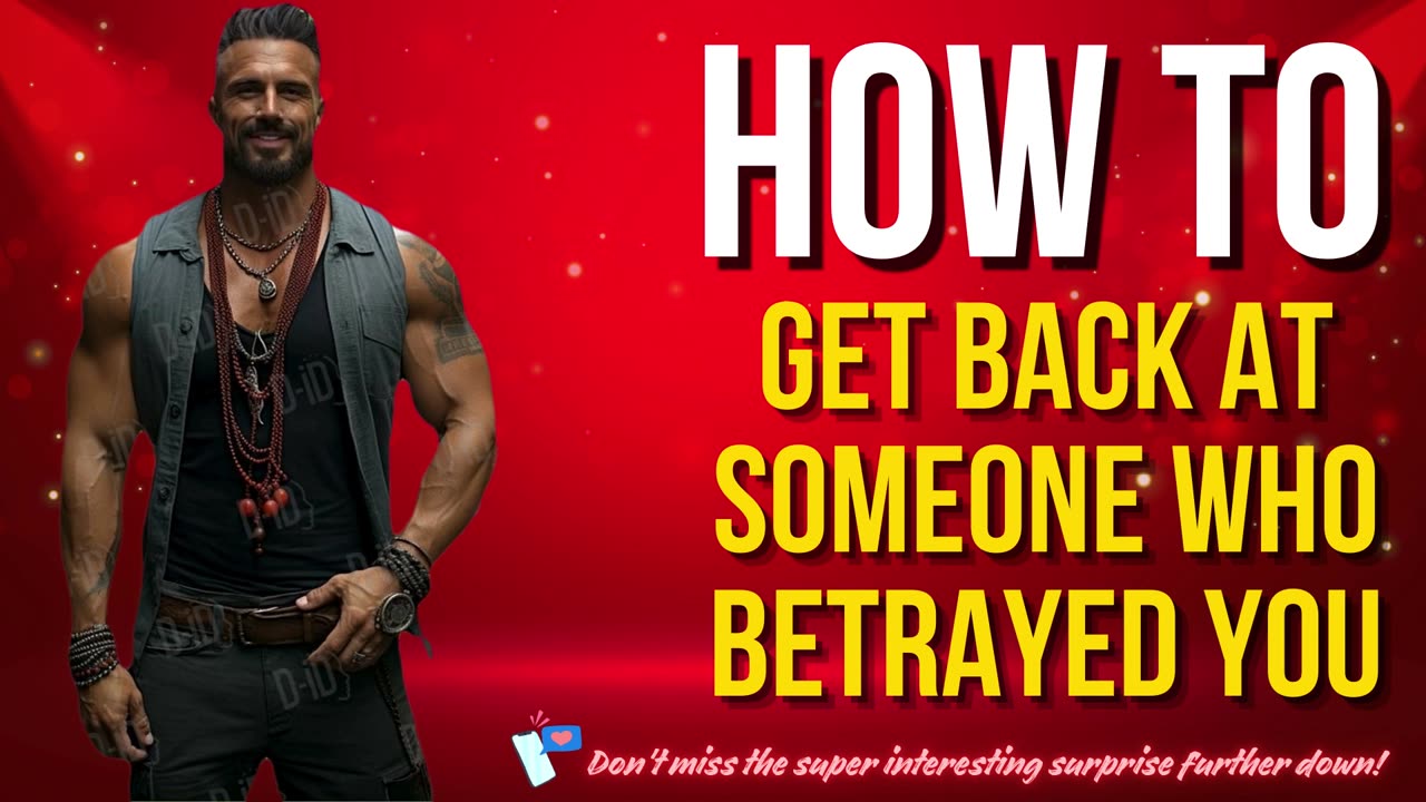 How To Get Back At Someone Who Betrayed You