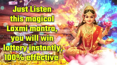 Listening This Magical Laxmi Mantra You Will Win Lottery Soon