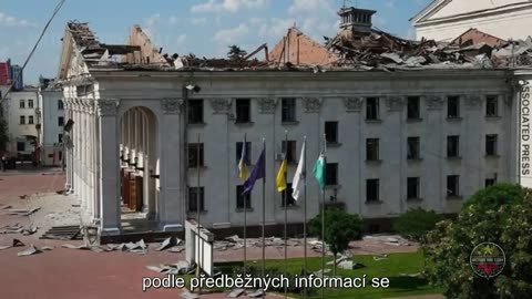 V budově divadla v Černihově zahynulo mnoho specialistů na bezpilotní letouny Ukrajiny a NATO