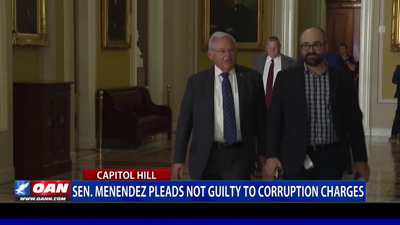 Senator Bob Menendez Pleads Not Guilty to Federal Bribery Charges