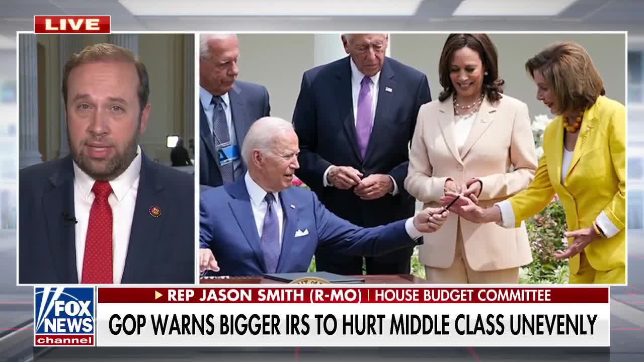 Rep. Jason Smith on beefed-up IRS: People are scared