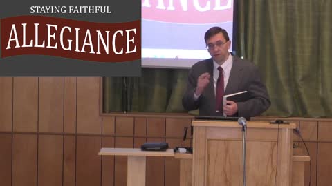 Staying Faithful, Part 1: Allegiance