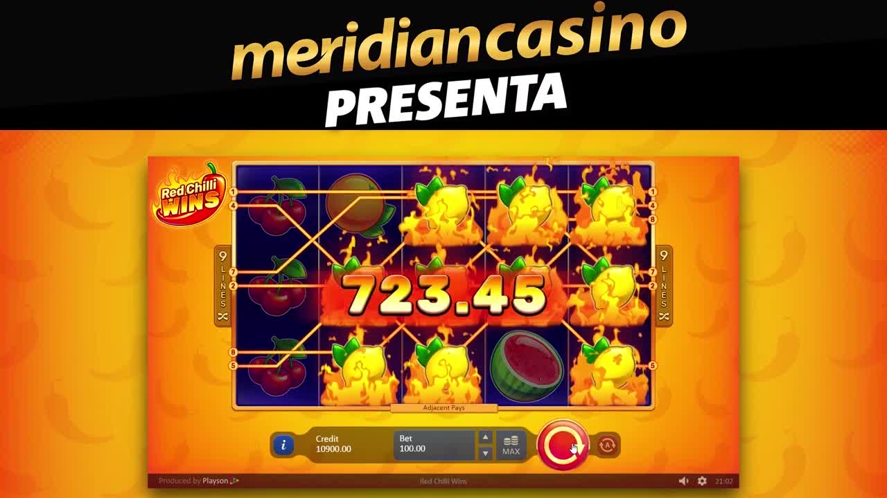 RED CHILLI | MERIDIANCASINO | MERIDIANBET