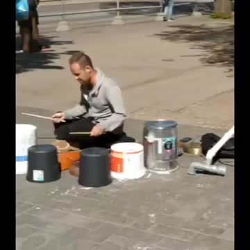 street drummer rock