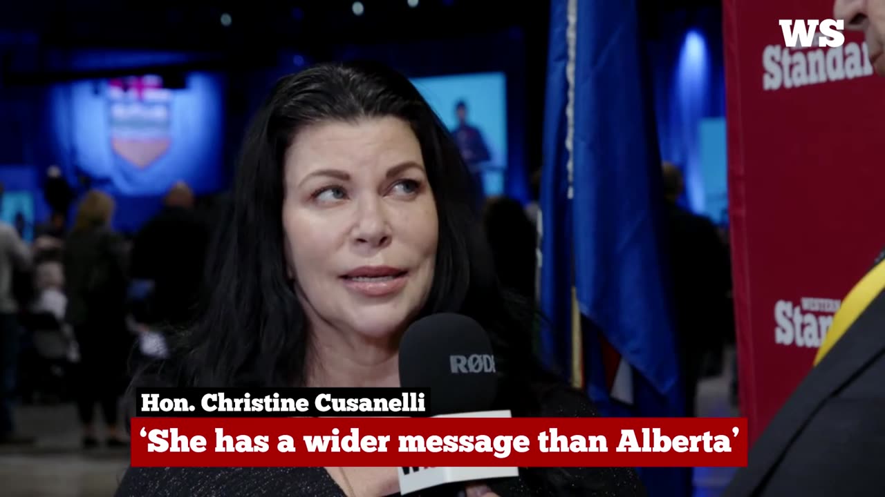 ‘She has a wider message than Alberta’