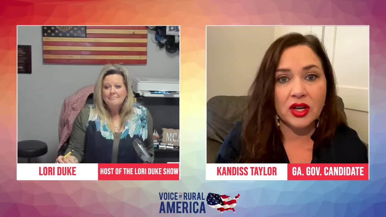 Kandiss Taylor - Ga. Gov. Candidate joins The Lori Duke Show!