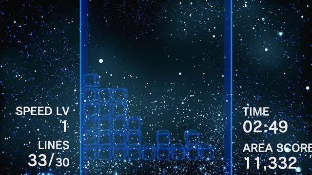 Tetris Effect Connected - Journey Mode Area 1 - Beginner Round 2