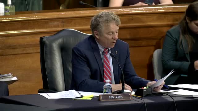 BREAKING: Rand Paul Proposes Amendment To Eliminate Dr. Fauci's Job