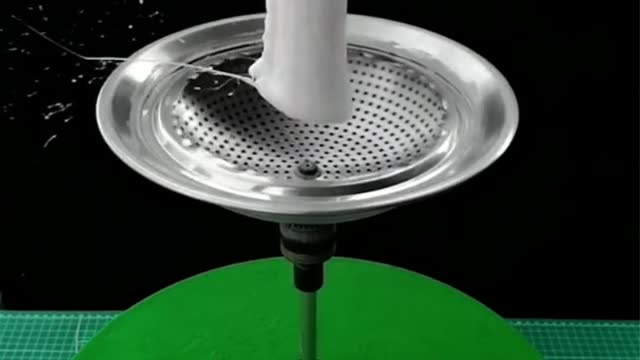 Slow motion watery satisfaction 100%