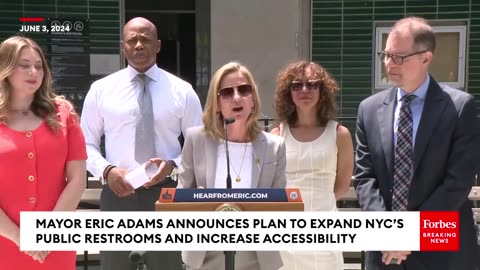 Mayor Eric Adams Announces Investments To Expand NYC's Public Restrooms And Increase Accessibility