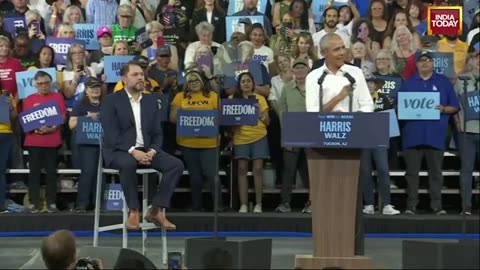 US Election 2024: Barack Obama Mocks Trump’s Town Hall Concert During Fiery Obama Rally