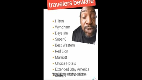 Travelers Beware!