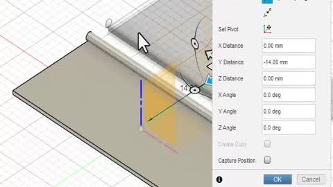 Fusion360: First Joint