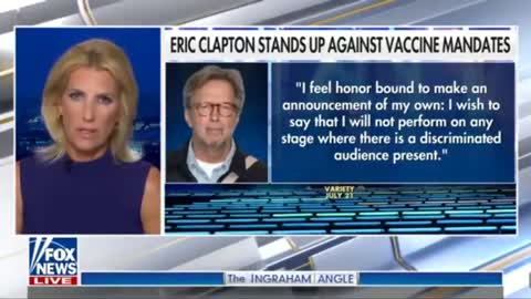 Eric Clapton makes a stand against health apartheid.