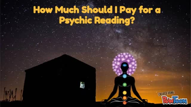 How much should I pay for psychic reading?