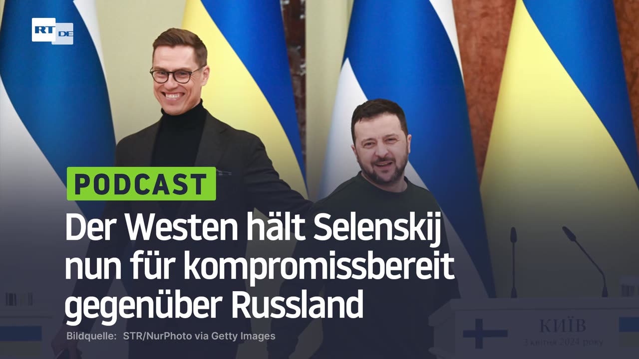 Der Westen hält Selenskij nun für kompromissbereit gegenüber Russland