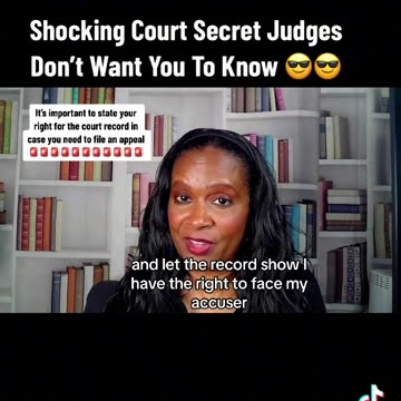 Shocking Court Secret Judges Don’t Want You To Know