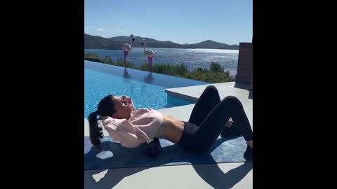 Easy Ab Workout For Beginner At Home