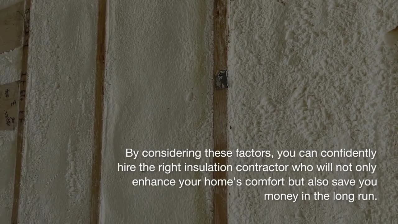 Choosing the Right Insulation Contractor - Key Factors You Shouldn't Overlook