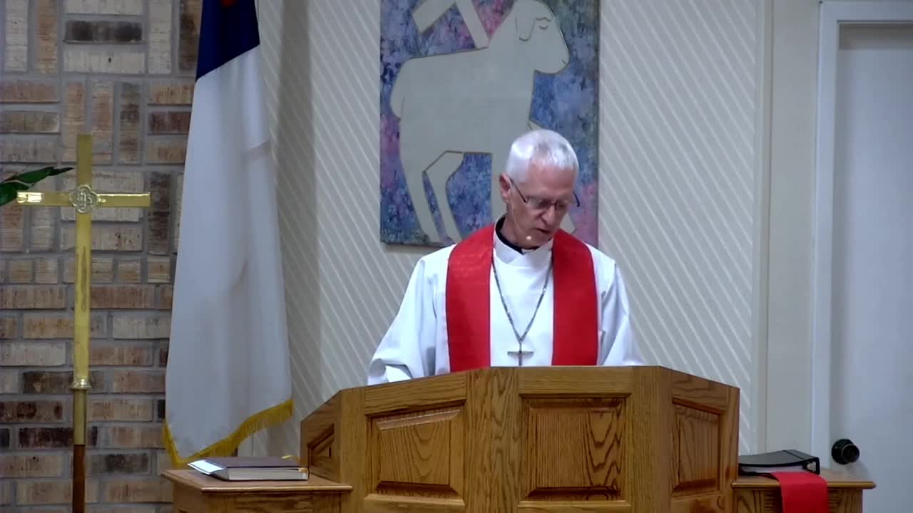 Sermon for Palm Sunday, Victory in Christ Lutheran Church, Newark, TX