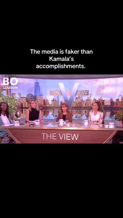 Before "The VIEW" got their CIA TALKING POINTS to hate Donald Trump