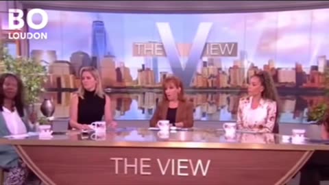 Before "The VIEW" got their CIA TALKING POINTS to hate Donald Trump