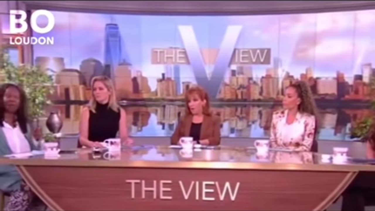 Before "The VIEW" got their CIA TALKING POINTS to hate Donald Trump