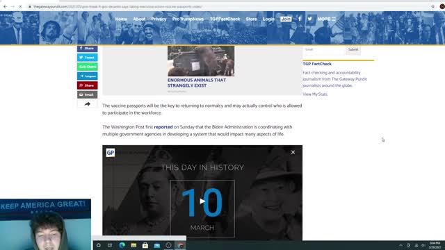 FL Gov. Says he will be taking Executive Action Against Vaccine Passport