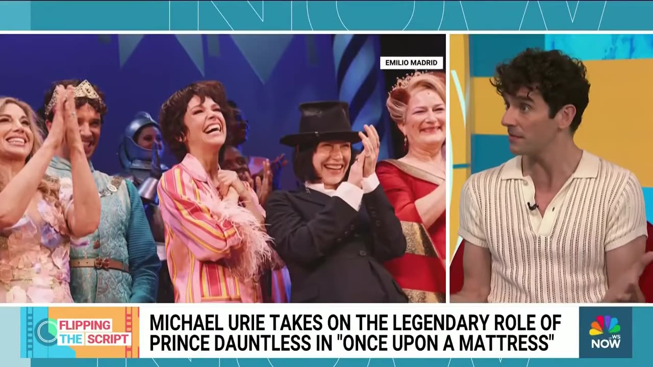 Flipping the Script: Actor Michael Urie reflects on making his 'Once Upon a Mattress' role his own