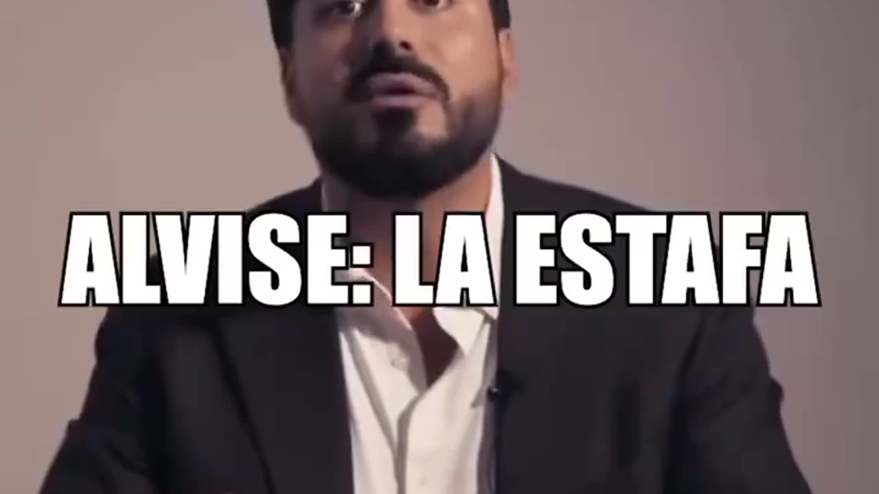 Alvise con las manos en la masa