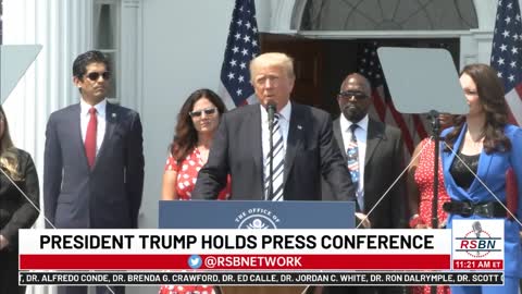 President Donald J. Trump Holds Press Conference